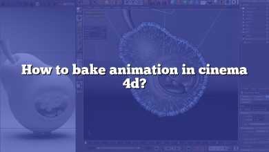 How to bake animation in cinema 4d?