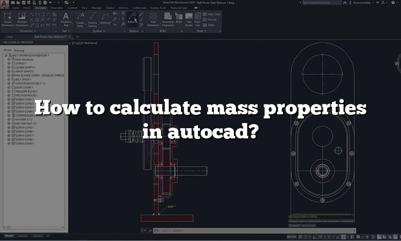 How To Calculate Mass Properties In Autocad CADdikt how-to-calculate-mass-properties-in-autocad-caddikt