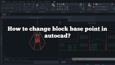 How to change block base point in autocad?