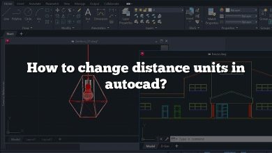 How to change distance units in autocad?