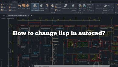 How to change lisp in autocad?