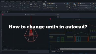 How to change units in autocad?