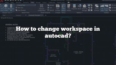 How to change workspace in autocad?