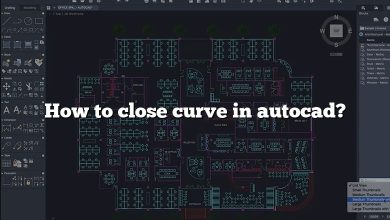 How to close curve in autocad?