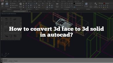 How to convert 3d face to 3d solid in autocad?