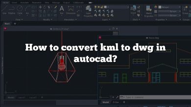 How to convert kml to dwg in autocad?