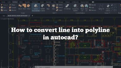 How to convert line into polyline in autocad?