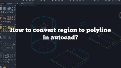 How to convert region to polyline in autocad?
