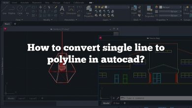 How to convert single line to polyline in autocad?