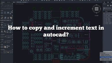 How to copy and increment text in autocad?