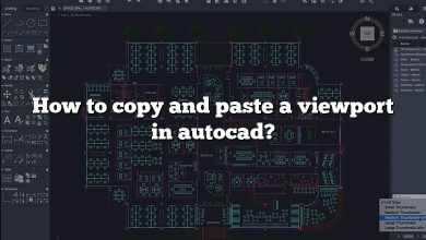 How to copy and paste a viewport in autocad?