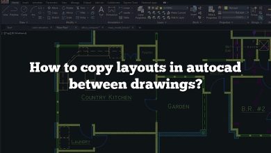 How to copy layouts in autocad between drawings?