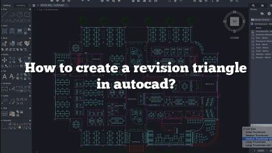 How to create a revision triangle in autocad?