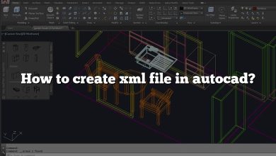 How to create xml file in autocad?