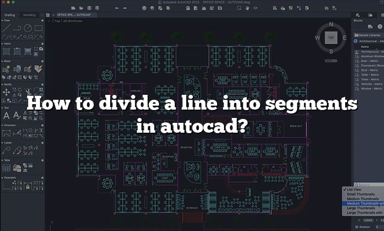 Autocad How To Divide A Line Into Equal Parts How to divide a line into segments in autocad? - CADdikt