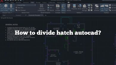 How to divide hatch autocad?