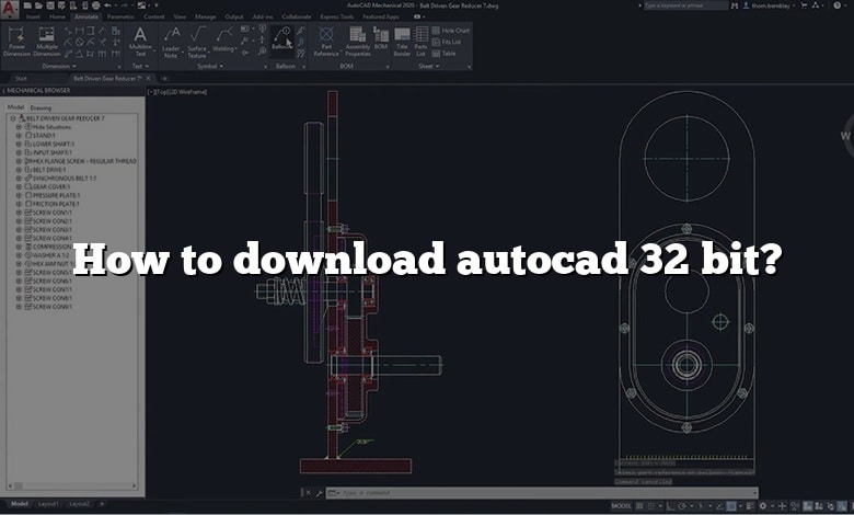 How to download autocad 32 bit? - CADdikt