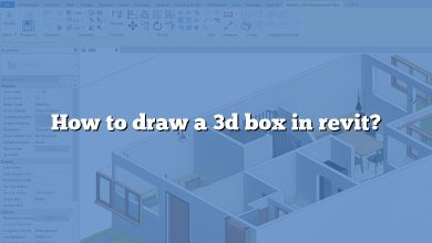 How to draw a 3d box in revit?