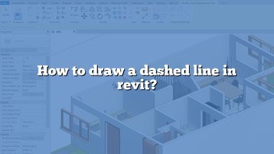 How to draw a dashed line in revit?