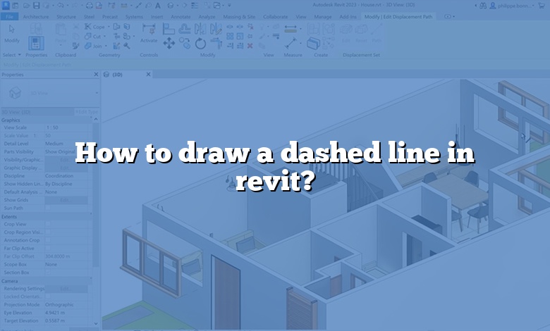 How to draw a dashed line in revit? - CADdikt