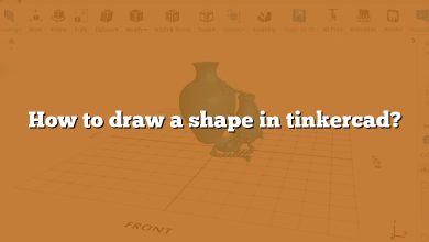 How to draw a shape in tinkercad?