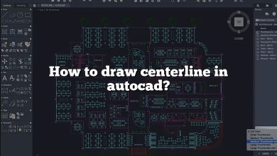 How to draw centerline in autocad?