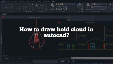 How to draw hold cloud in autocad?