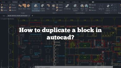 How to duplicate a block in autocad?