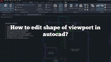 How to edit shape of viewport in autocad?