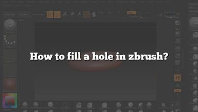 How to fill a hole in zbrush?