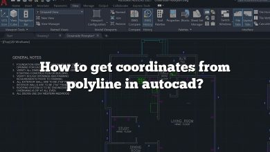 How to get coordinates from polyline in autocad?