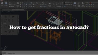 How to get fractions in autocad?