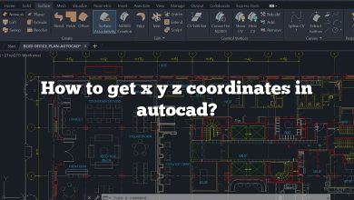 How to get x y z coordinates in autocad?