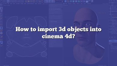 How to import 3d objects into cinema 4d?