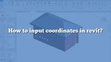 How to input coordinates in revit?