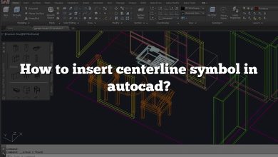 How to insert centerline symbol in autocad?