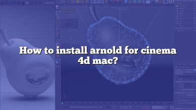 How to install arnold for cinema 4d mac?