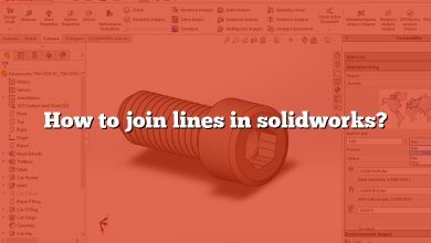 How to join lines in solidworks?