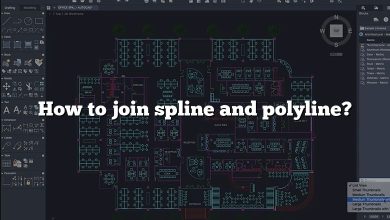 How to join spline and polyline?