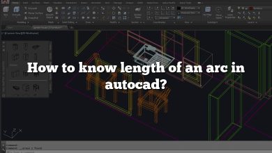 How to know length of an arc in autocad?