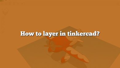 How to layer in tinkercad?