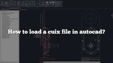 How to load a cuix file in autocad?