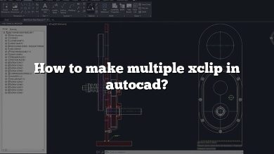 How to make multiple xclip in autocad?
