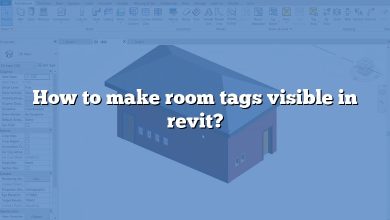 How to make room tags visible in revit?
