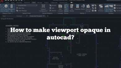 How to make viewport opaque in autocad?