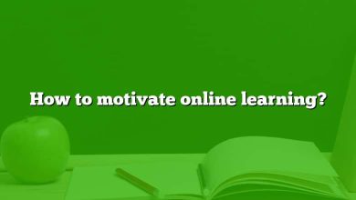 How to motivate online learning?