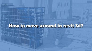 How to move around in revit 3d?