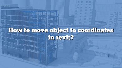 How to move object to coordinates in revit?