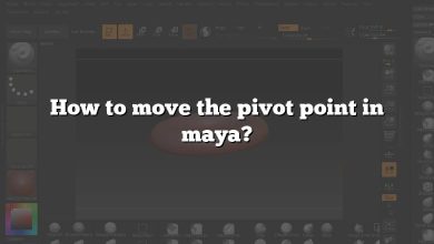 How to move the pivot point in maya?