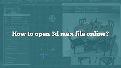 How to open 3d max file online?